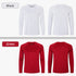 Mens Long Sleeve T-Shirts for Men 5 Pack Sports Gym T Shirts Breathable Quick Dry Running Athletic Performance Activewear Tops