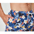 frueo 2 in 1 Swimming Trunks Men with Zipper Pocket Beach Shorts