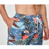 frueo 2 in 1 Swimming Trunks Men with Zipper Pocket Beach Shorts