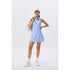 Women's Golf Dress with Shorts Zip Up Quick Dry Sleeveless Pockets Tennis Workout Dresses