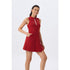 Women's Golf Dress with Shorts Zip Up Quick Dry Sleeveless Pockets Tennis Workout Dresses