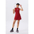 Women's Golf Dress with Shorts Zip Up Quick Dry Sleeveless Pockets Tennis Workout Dresses