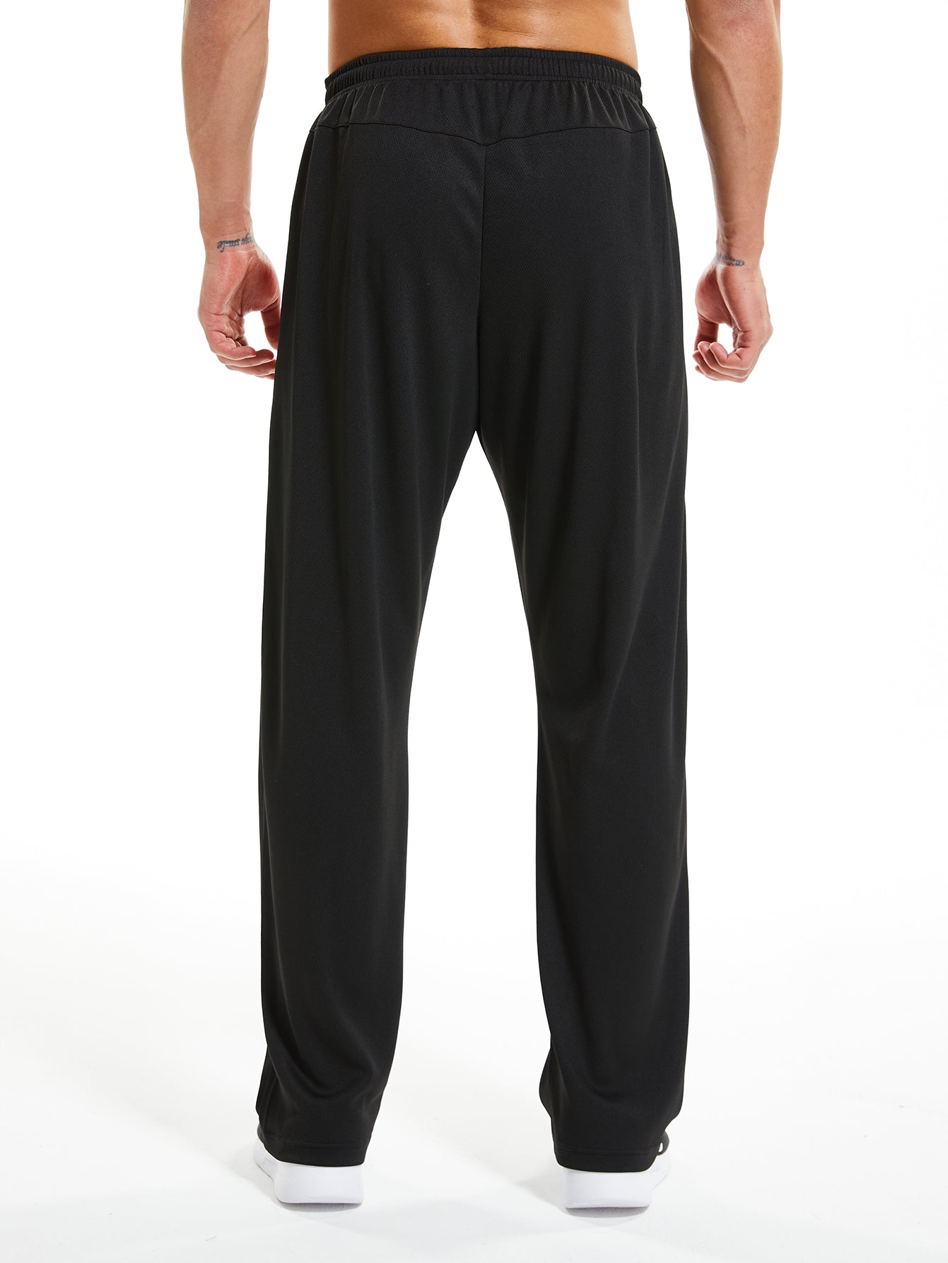 Men's Pants with Pockets Open Bottom