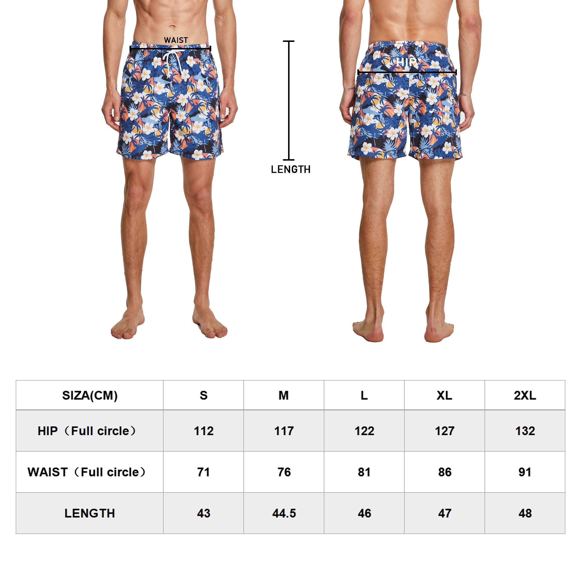 frueo 2 in 1 Swimming Trunks Men with Zipper Pocket Beach Shorts