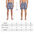 frueo 2 in 1 Swimming Trunks Men with Zipper Pocket Beach Shorts