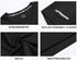 frueo Men's 3 Pack Workout Shirts  Short Sleeve Athletic T-Shirts