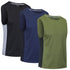 3 Pack Men's Tank Top,Sleeveless T-Shirt Vest Tops for Men