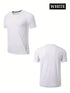 ZENGVEE 3pcs Breathable T-shirts with Reflective Stripes for Men