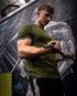 frueo Men's 3 Pack Workout Shirts  Short Sleeve Athletic T-Shirts