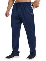 Men's Sweatpants with Zipper Pockets Tracksuit Bottoms Joggers Pants