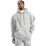 HUAKANG Mens Hoodie Soft Fleece Pullover