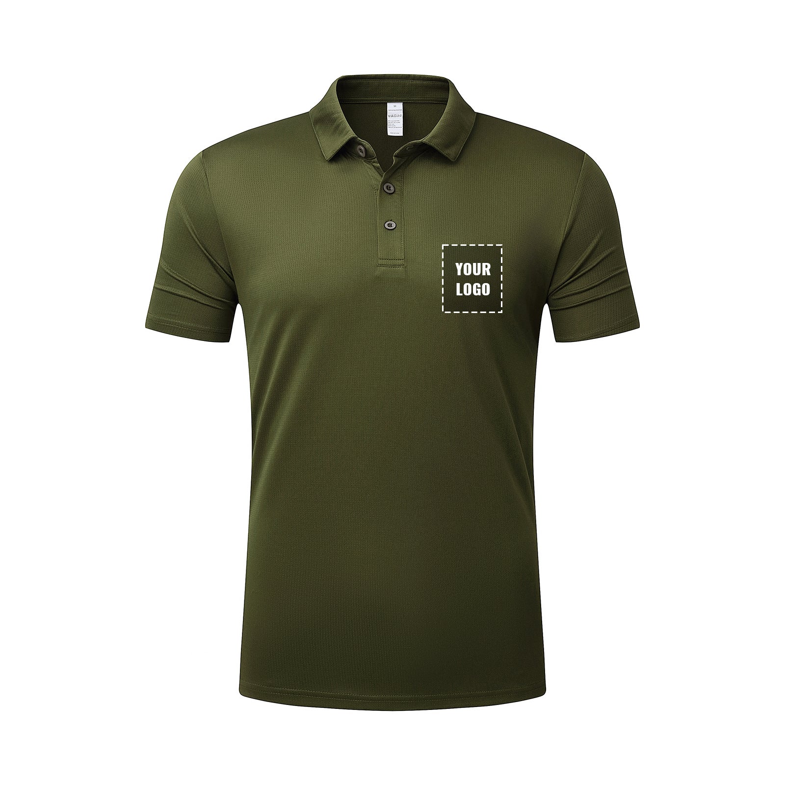 Polo Shirts for Men Adult Quick Dry Performance Golf Short Sleeve Breathable Sport Tops Workout Polo T Shirts