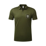 Polo Shirts for Men Adult Quick Dry Performance Golf Short Sleeve Breathable Sport Tops Workout Polo T Shirts