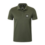 Mens Polo Shirts Short Sleeve Quick Dry Lightweight Golf Casual Collared Tops Breathable Moisture Wicking Work Shirts