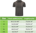 HUAKANG Men's Short Sleeve Athletic Hoodies Gym Tops