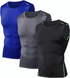 LUWELL PRO  3Pack Compression Tops for Men