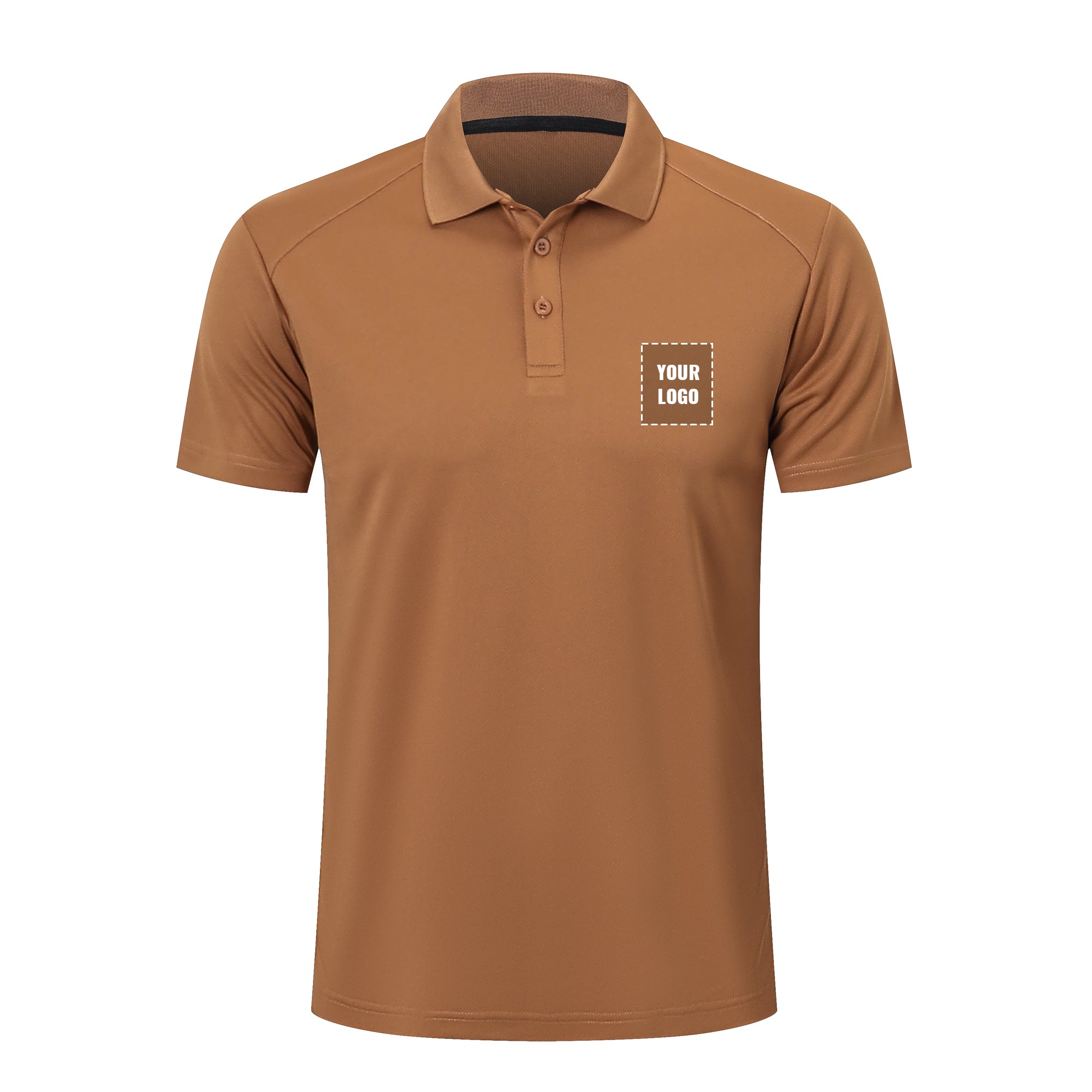 Men's Polo Shirt Short Sleeve T-Shirt Golf Polo Moisture Wicking Polo Shirts for Men Breathable Gym Sport T-Shirt for Golf Tennis Work