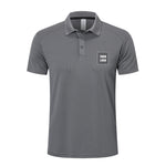 Men's Polo Shirt Short Sleeve T-Shirt Golf Polo Moisture Wicking Polo Shirts for Men Breathable Gym Sport T-Shirt for Golf Tennis Work