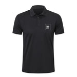 Men's Polo Shirt Short Sleeve T-Shirt Golf Polo Moisture Wicking Polo Shirts for Men Breathable Gym Sport T-Shirt for Golf Tennis Work