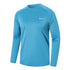 Mens UPF 50+ Swim Shirts Workout Long Sleeve Sun Protection