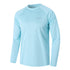 Mens UPF 50+ Swim Shirts Workout Long Sleeve Sun Protection