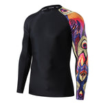 Men's UV Shirt Water Swimming Shirt Neoprene UPF 50+ Compression Shirt