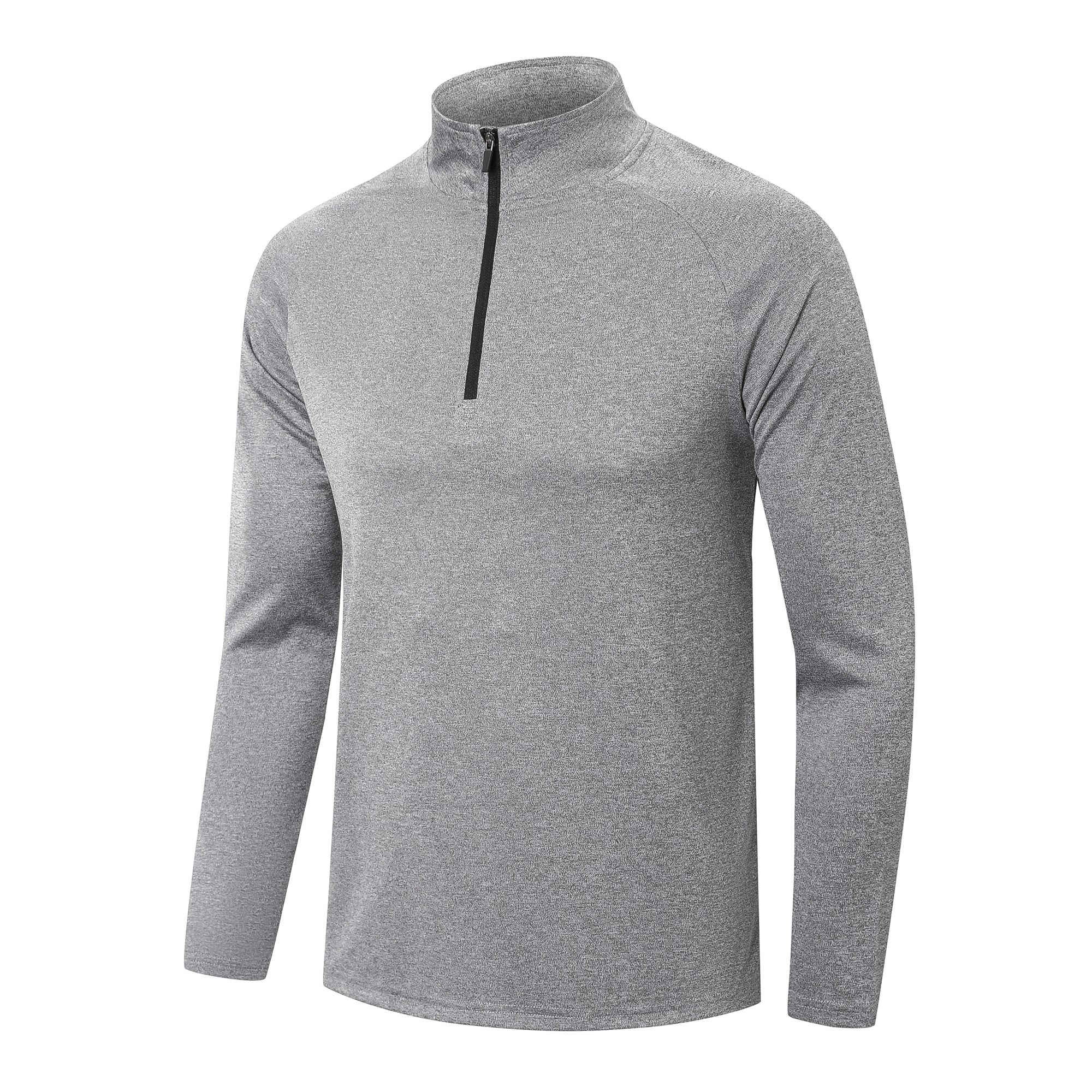 1/4 Half Zip Long Sleeve Shirts for Men Functional Shirt Men's Long Sleeve