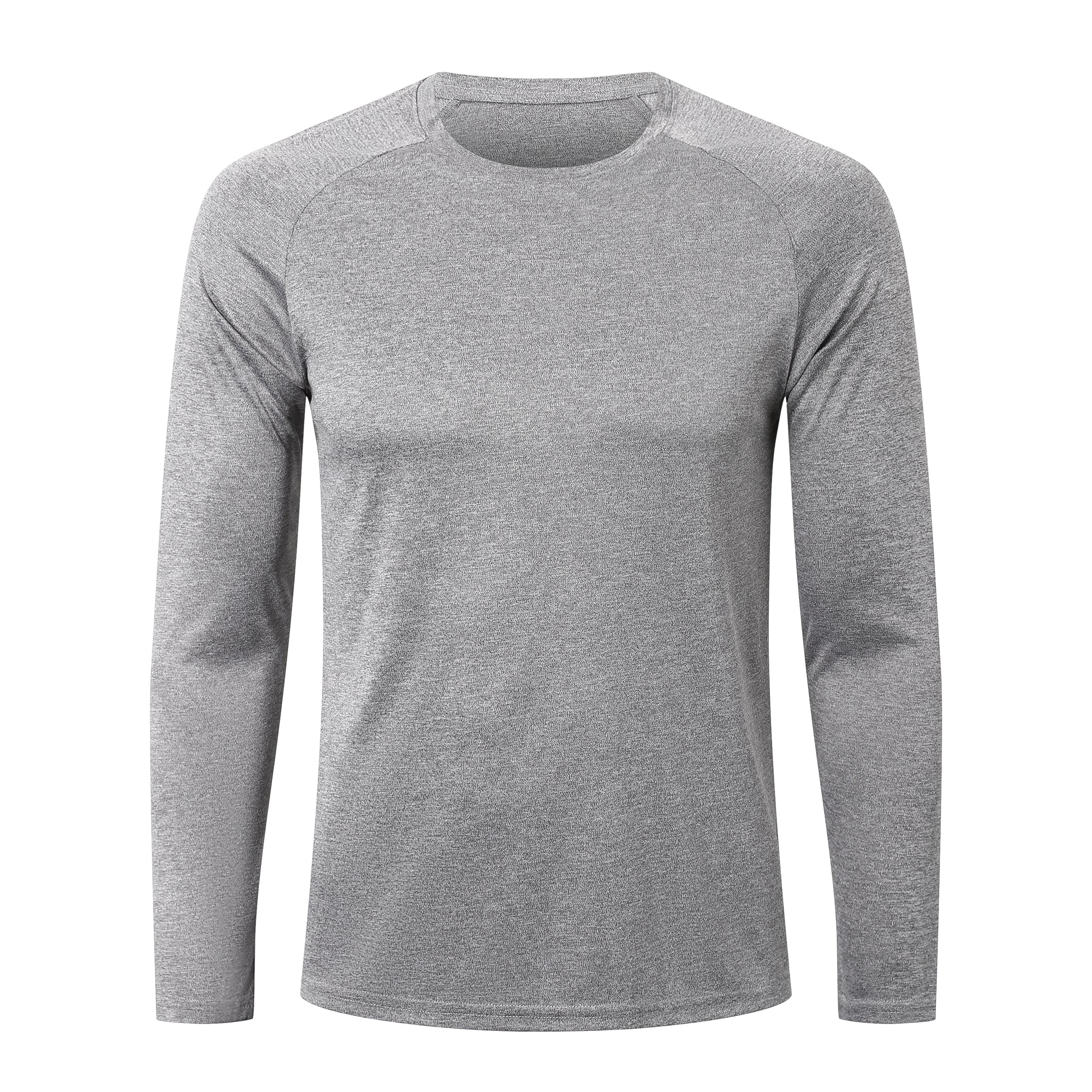 4/5 Pack Men's Long Sleeve T-Shirt Quick Dry Running Sport Gym T Shirts