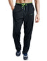 Men's Sweatpants with Zipper Pockets Open Bottom Athletic Pants