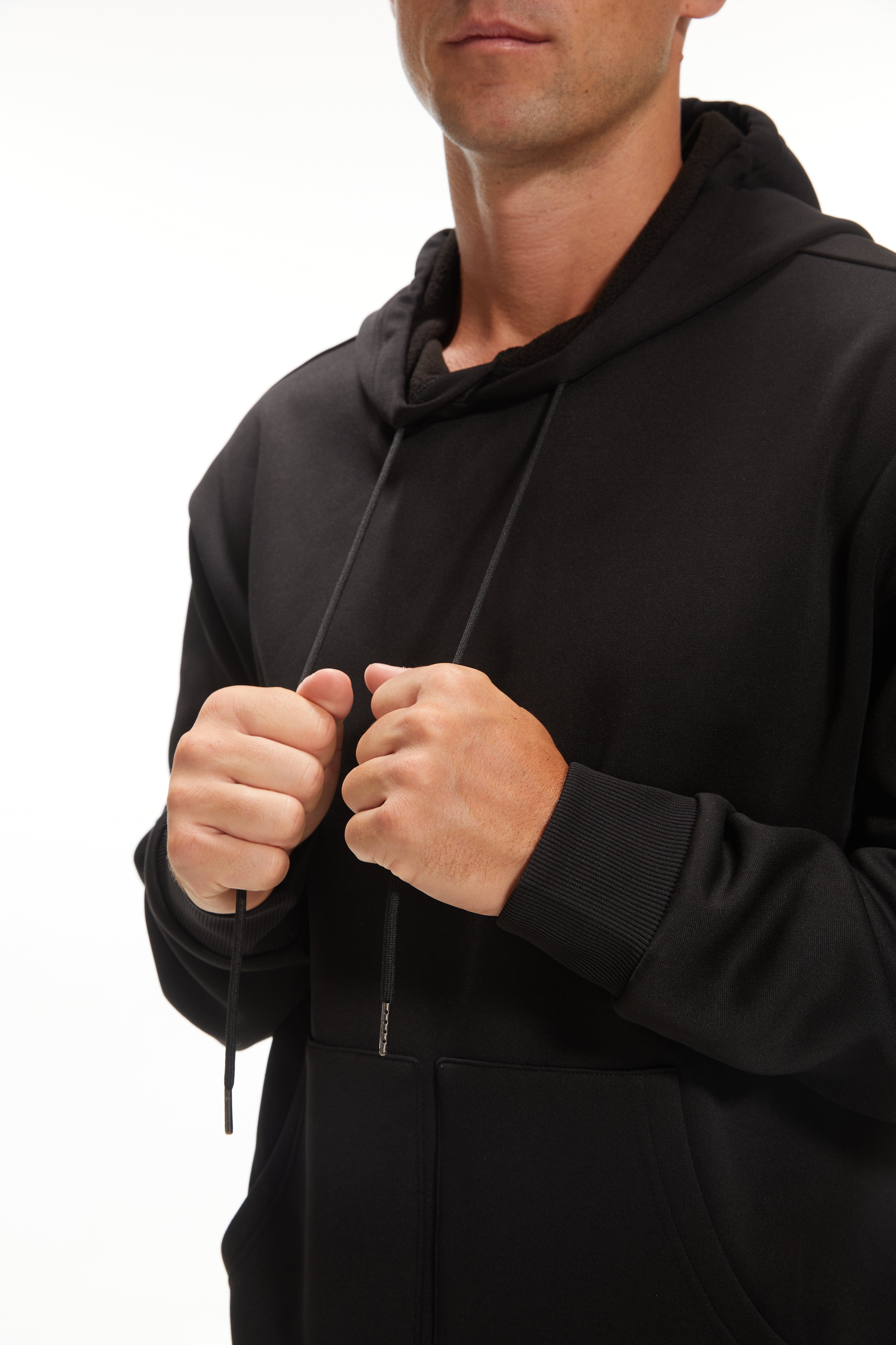 Hoodie Basic Men's Pullover Men's Drawstring Sweatshirt