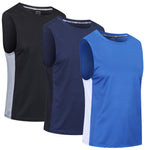 3 Pack Men's Tank Top,Sleeveless T-Shirt Vest Tops for Men