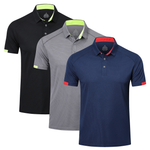 HUAKANG 3Pack Mens Polo Shirts Short Sleeve Golf Polo Shirt