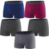 5 Pack Premium Bamboo Fiber Men's Briefs, Men's Boxers