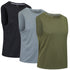 3 Pack Men's Muscle Tank Tops Loose  Gym Workout Sleeveless Shirt