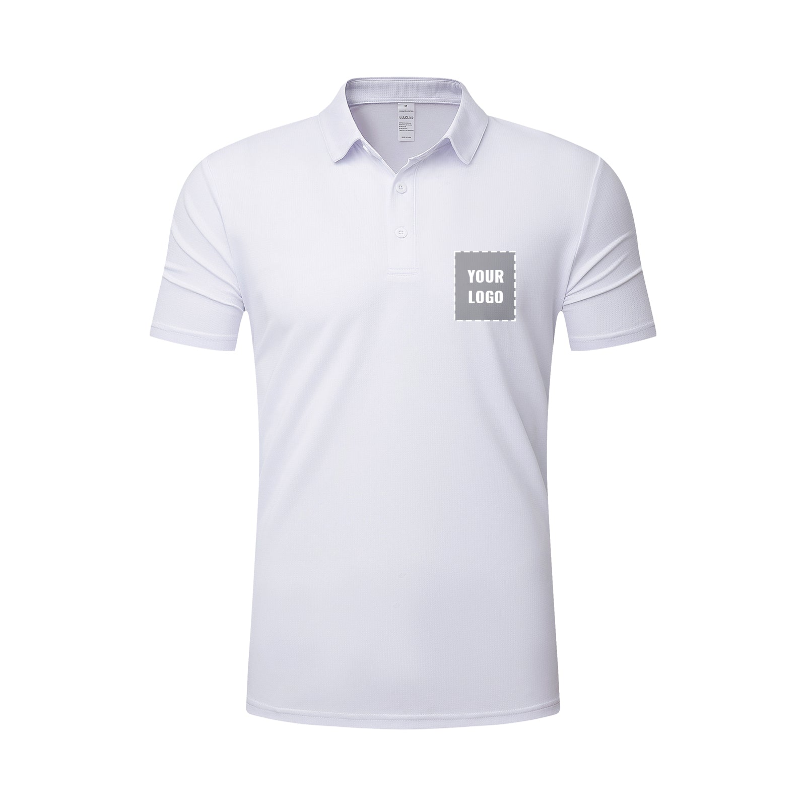 Polo Shirts for Men Adult Quick Dry Performance Golf Short Sleeve Breathable Sport Tops Workout Polo T Shirts
